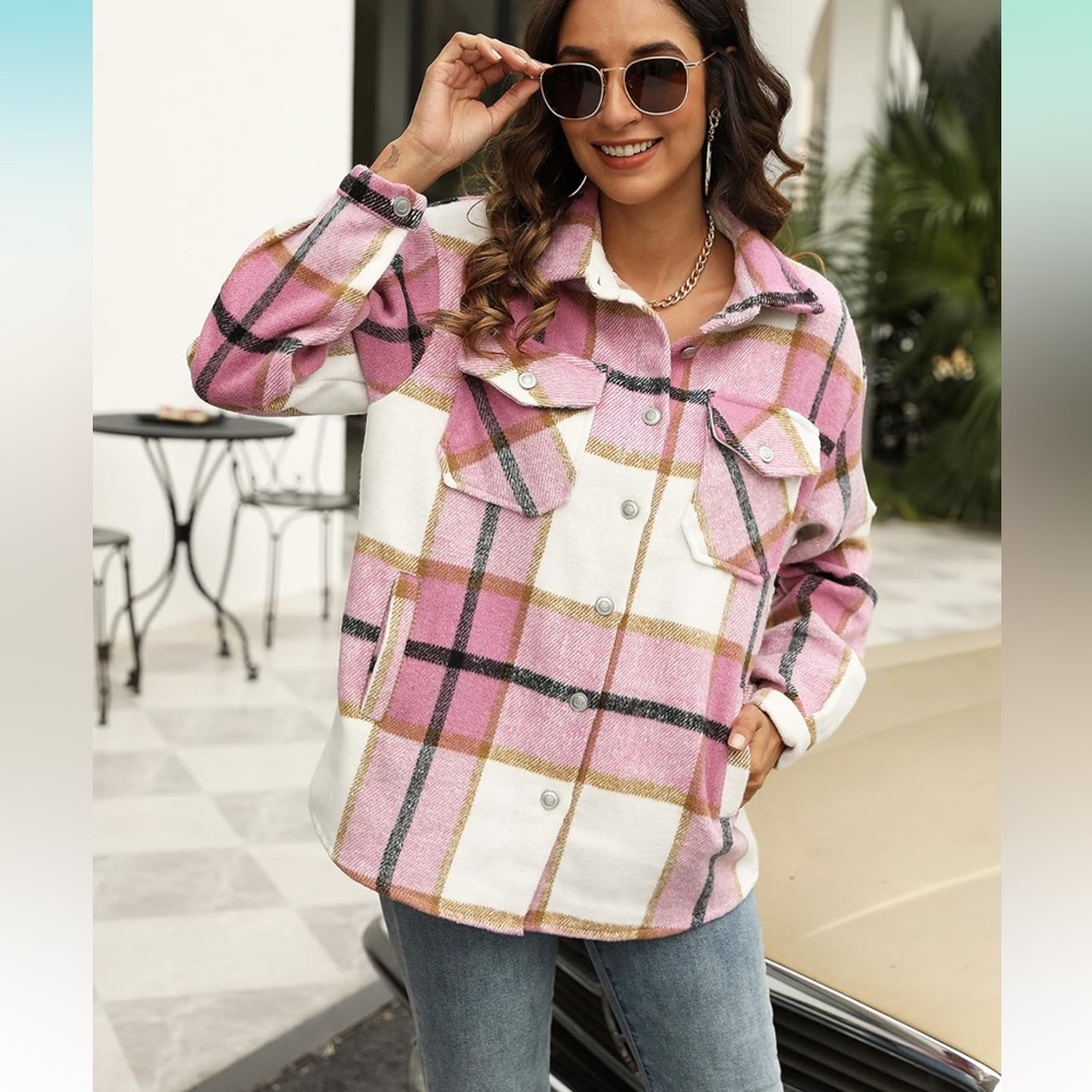 Plaid Shacket - Picture 6 of 6